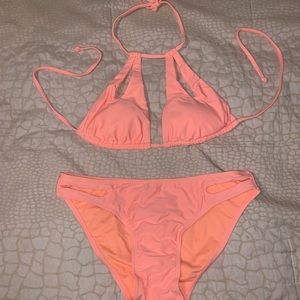 🍑 Peach Coral Bikini 🍑🔥🍊🧡